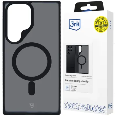 OVITEK ZA SAMSUNG GALAXY S24 ULTRA 3MK SMOKE MAGCASE
