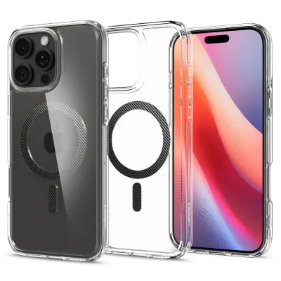 SPIGEN ULTRA HYBRID MAG OVITEK ZA IPHONE 16 PRO MAX ZA MAGSAFE KARBONSKA VLAKNA