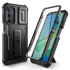 OVITEK TECH-PROTECT KEVLAR ZA SAMSUNG GALAXY A16 4G/5G ČRN IZBOLJŠAN