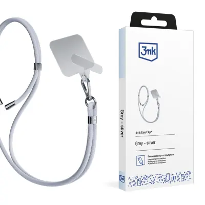 ACCESSORIES GREY (SILVER) - 3MK EASYCLIP