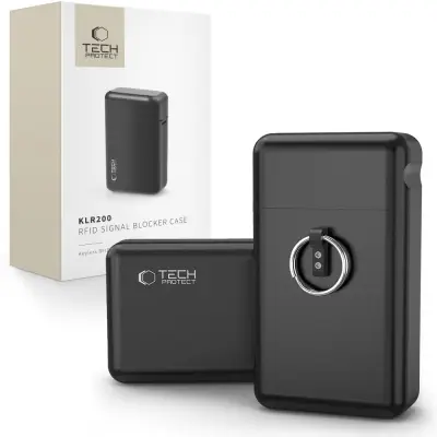ETUI TECH-PROTECT KLR200 FARADAY CAGE RFID BLOCKER ZA ČRNE KLJUČKE