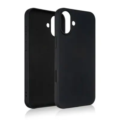 SILIKONSKI OVITEK BELINE ZA IPHONE 16 6,1 INČNI OVITEK ČRN