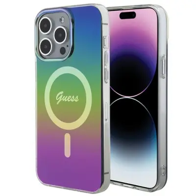 GUESS GUHMP15XHITSK HARDCASE IML ZA MAGSAFE ZA IPHONE 15 PRO MAX 6.7 RAINBOW