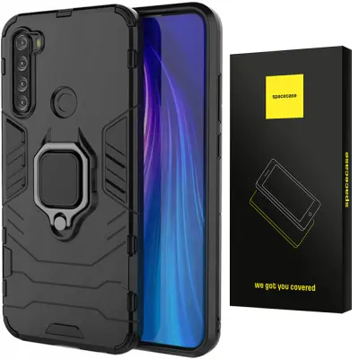 OVITEK SPACECASE ZA TELEFON XIAOMI REDMI NOTE 8T ČRN