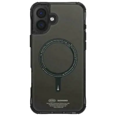 SKINARMA OVITEK SAIDO IPHONE 16 PLUS 6.7'' MAGNETNA POLNILNA OVITEK ČRNA
