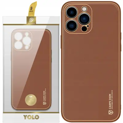 OVITEK DUX DUCIS OVITEK OHIŠJE OVITEK ZA IPHONE 14 PRO RJAV