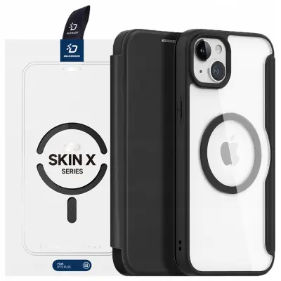 OVITEK DUX DUCIS Z MAGSAFE ZA IPHONE 15 PLUS ČRN