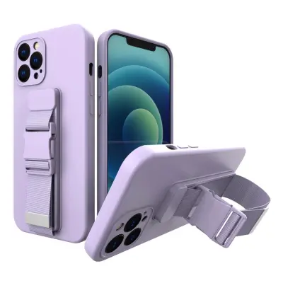 ROPE CASE GEL OVITEK Z DOLŽINO, VERIŽICO IN TORBICO ZA IPHONE 11 PRO