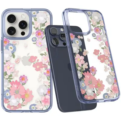 SPIGEN ULTRA HYBRID OVITEK ZA IPHONE 15 PRO BLOSSOM
