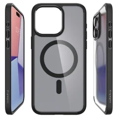 SPIGEN ULTRA HYBRID MAG OVITEK ZA IPHONE 15 PRO MAX ZA MAGSAFE FROST BLACK