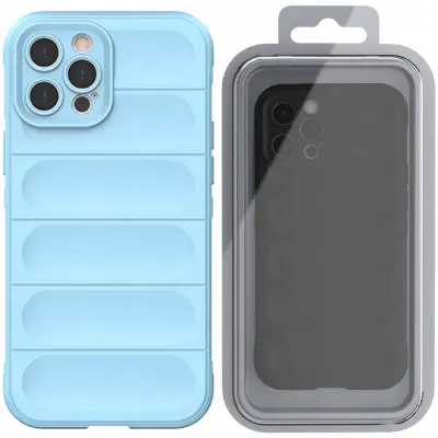 MAGIC SHIELD CASE ETUI CASE OBUDOWA DO IPHONE 13 PRO MAX JASNONIEBIESKI