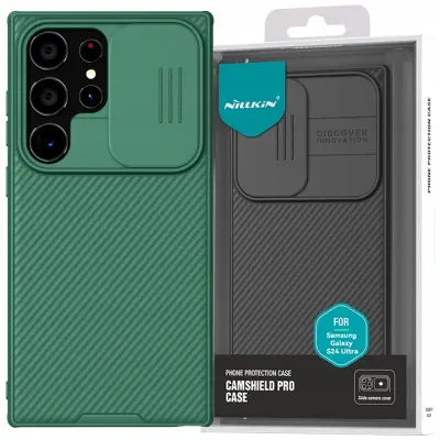 NILLKIN PANCERNE ETUI CASE OBUDOWA DO SAMSUNG GALAXY S24 ULTRA ZIELONE