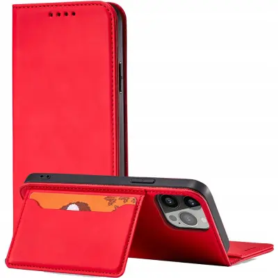 ETUI ZA MAGNETNE KARTICE OVITEK ZA IPHONE 13 PRO MAX RDEČ