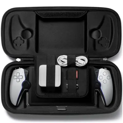 OVITEK SPIGEN RUGGED ARMOR PRO ZA SONY PLAYSTATION PORTAL ČRN