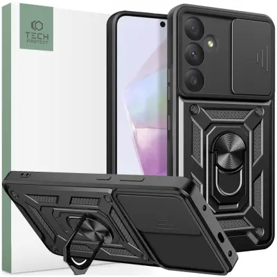 OVITEK TECH-PROTECT CAMSHIELD PRO ZA GALAXY A55 5G ČRN