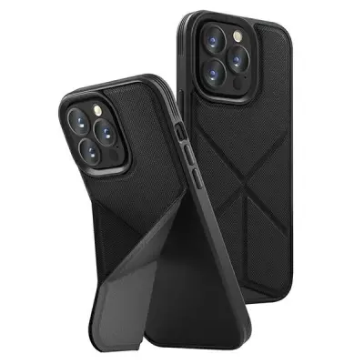 ETUI UNIQ TRANSFORMA MAGCLICK CHARGING NA IPHONE 14 PRO MAX - CZARNE