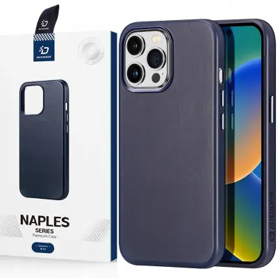 DUX DUCIS ETUI CASE OBUDOWA FUTERAŁ Z MAGSAFE DO IPHONE 14PROMAX NIEBIESKIE