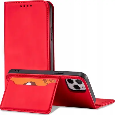 ETUI ZA MAGNETNE KARTICE OVITEK ZA IPHONE 12 PRO MAX RDEČ