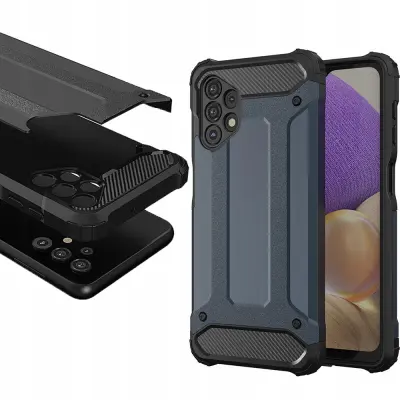 HYBRID ARMOR OVITEK OHIŠJE ZA SAMSUNG GALAXY A73 MODRO