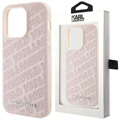 OVITEK KARL LAGERFELD ZA IPHONE 15 PRO MAX ROZA