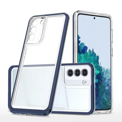 PROZOREN OVITEK 3V1 ZA SAMSUNG GALAXY S23+ SILIKONSKI OVITEK MODER