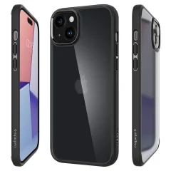 SPIGEN ULTRA HYBRID OVITEK IPHONE 15 FROST BLACK OVITEK ZA TELEFON