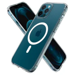 SPIGEN ULTRA HYBRID MAG OVITEK ZA IPHONE 12/12 PRO ZA MAGSAFE BEL