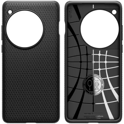SPIGEN OVITEK LIQUID AIR CASE ZA ONEPLUS 12 MAT ČRNA