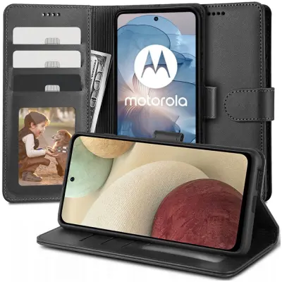 TECH-PROTECT DENARNICA MOTOROLA MOTO G24 / G24 POWER / G04 / E14 ČRNA