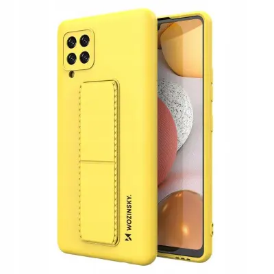 WOZINSKY CASE OVITEK OHIŠJE OVITEK ZA SAMSUNG GALAXY A42 5G RUMENA