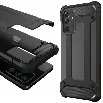 HYBRID ARMOR OVITEK OHIŠJE ZA SAMSUNG GALAXY A72 4G ČRN