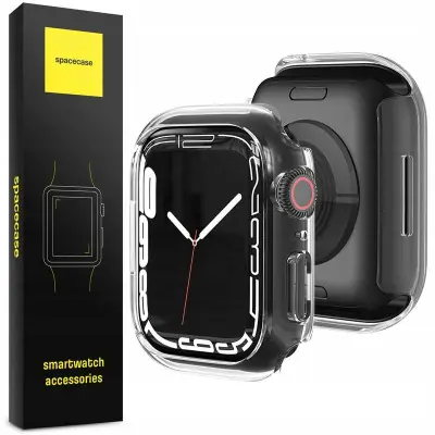 SPACECASE ETUI ZA PAMETNO URO SC COVER AW 45MM PROZOREN ZA APPLE WATCH