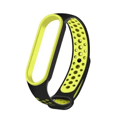 ETUI ZA FITNES BELINE MI BAND 7/6/5 ČRNO-ZELEN