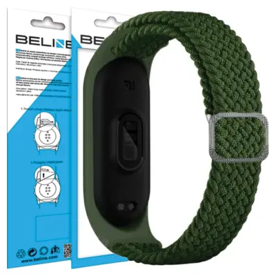 TRAK ZA ZAPESTJE BELINE MI BAND 3/4 TEXTILE GREEN/GREEN