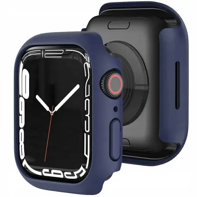 SPACECASE ETUI ZA PAMETNO URO 42MM POKROV OHIŠJA ZA AW 42 MM MORNO MODRA