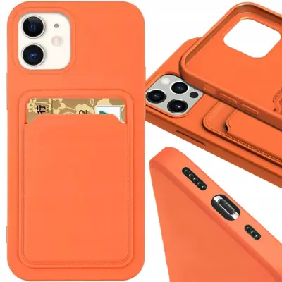 CARD CASE OVITEK ZA IPHONE 12 PRO ORANŽ