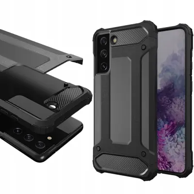 HYBRID ARMOR OVITEK OHIŠJE ZA SAMSUNG GALAXY S22+ ČRN