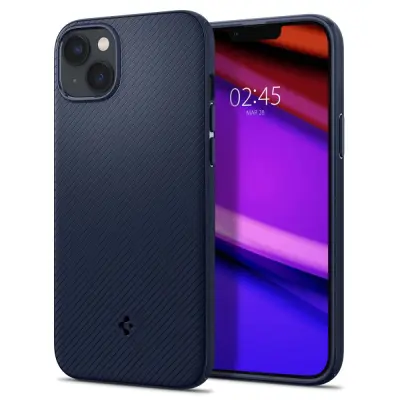 OVITEK SPIGEN MAG ARMOR CASE ZA IPHONE 14 PLUS NAVY BLUE