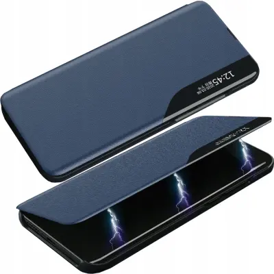 OVITEK IZ EKO USNJA OHIŠJE ZA SAMSUNG GALAXY S22+ MODER