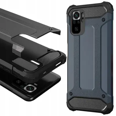 HYBRID ARMOR ETUI CASE OBUDOWA DO XIAOMI REDMI NOTE 11PRO+/11PRO NIEBIESKI