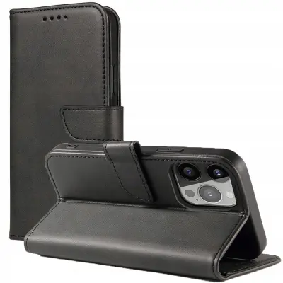 MAGNETNI OVITEK OVITEK OVITEK ZA IPHONE 14 PRO MAX ČRN