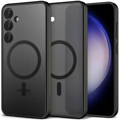 TECH-PROTECT MAGMAT MAGSAFE GALAXY S24 MAT ČRNA