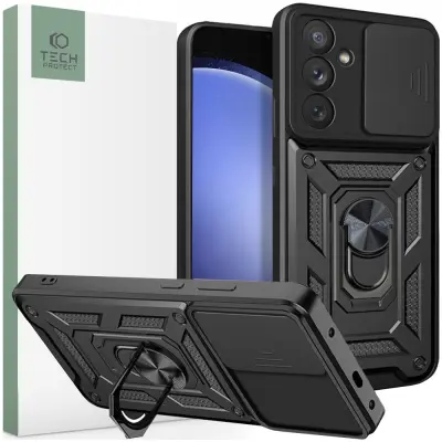 OVITEK TECH-PROTECT CAMSHIELD PRO ZA GALAXY S23 FE ČRN