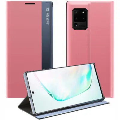 NEW SLEEP CASE ETUI OBUDOWA POKROWIEC FUTERAŁ DO SAMSUNG GALAXY A72 RÓŻOWY