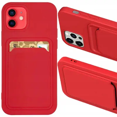 OVITEK CARD CASE ZA XIAOMI REDMI NOTE 10/10S RDEČ