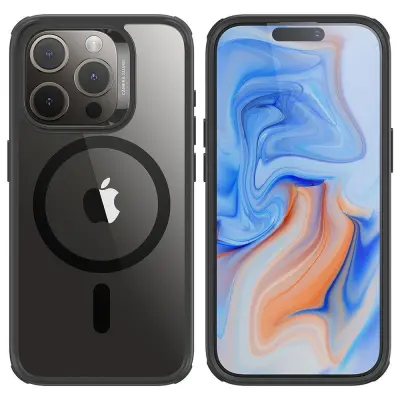 ESR CH HALOLOCK OVITEK ZA MAGSAFE ZA IPHONE 15 PRO MAX CLEAR BLACK