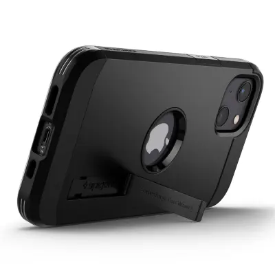SPIGEN TOUGH ARMOR CASE OVITEK ZA IPHONE 13 ČRNA ZAŠČITA