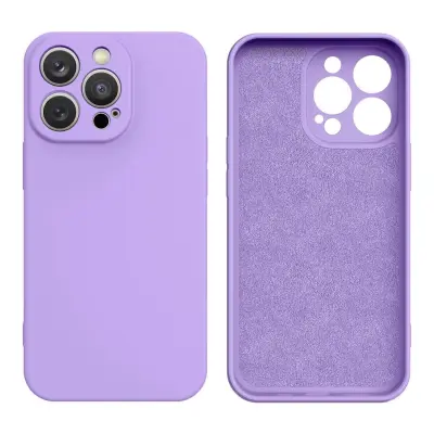 SILIKONSKI OVITEK OVITEK ZA SAMSUNG GALAXY A14 5G VIJOLIČEN
