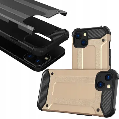 HYBRID ARMOR ETUI CASE OBUDOWA POKROWIEC FUTERAŁ DO IPHONE 13 MINI ZŁOTY