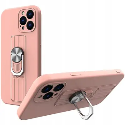 HURTEL RING CASE OVITEK ZA SAMSUNG GALAXY A42 ROZA